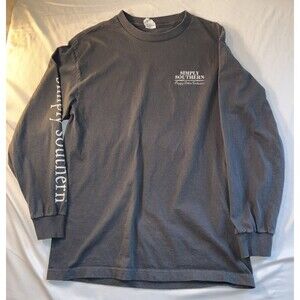Simply Southern Preppy Collection Long Sleeve Christmas T-shirt, Gray, Sz M